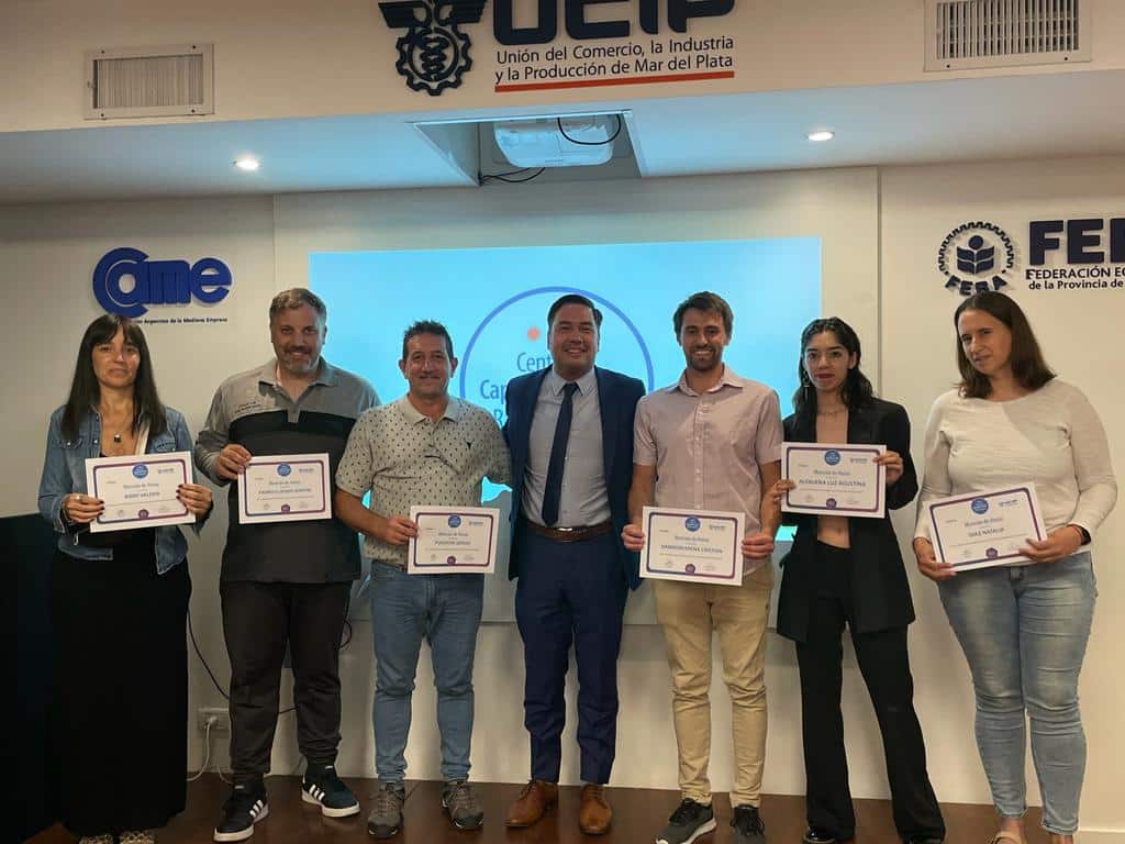 Nuevos Egresados del Centro de Capacitación UCIP Raúl Lamacchia