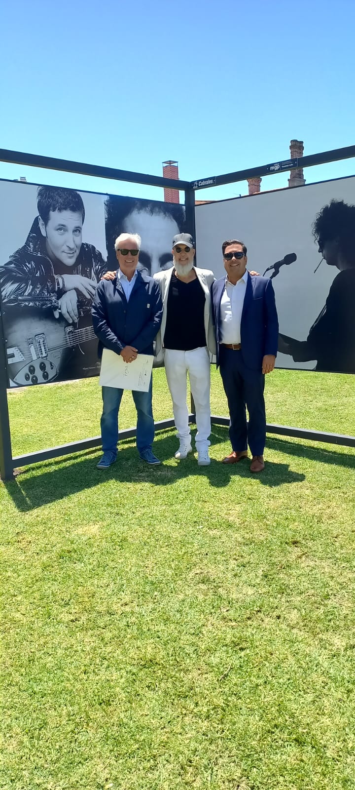 Se inauguró el primer Museo a Cielo Abierto de la ciudad con la muestra “Rocca & Roll”