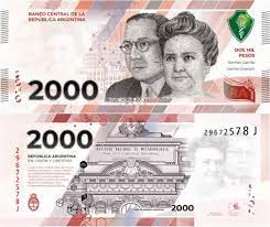 Nuevo billete de $2000