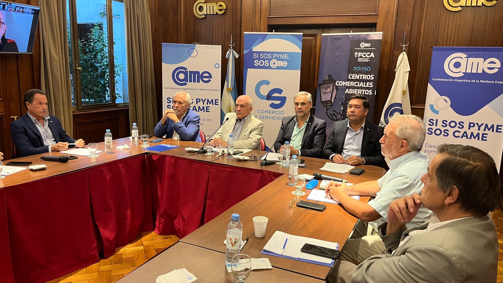 UCIP presente en reunión del sector Comercio y Servicios de CAME