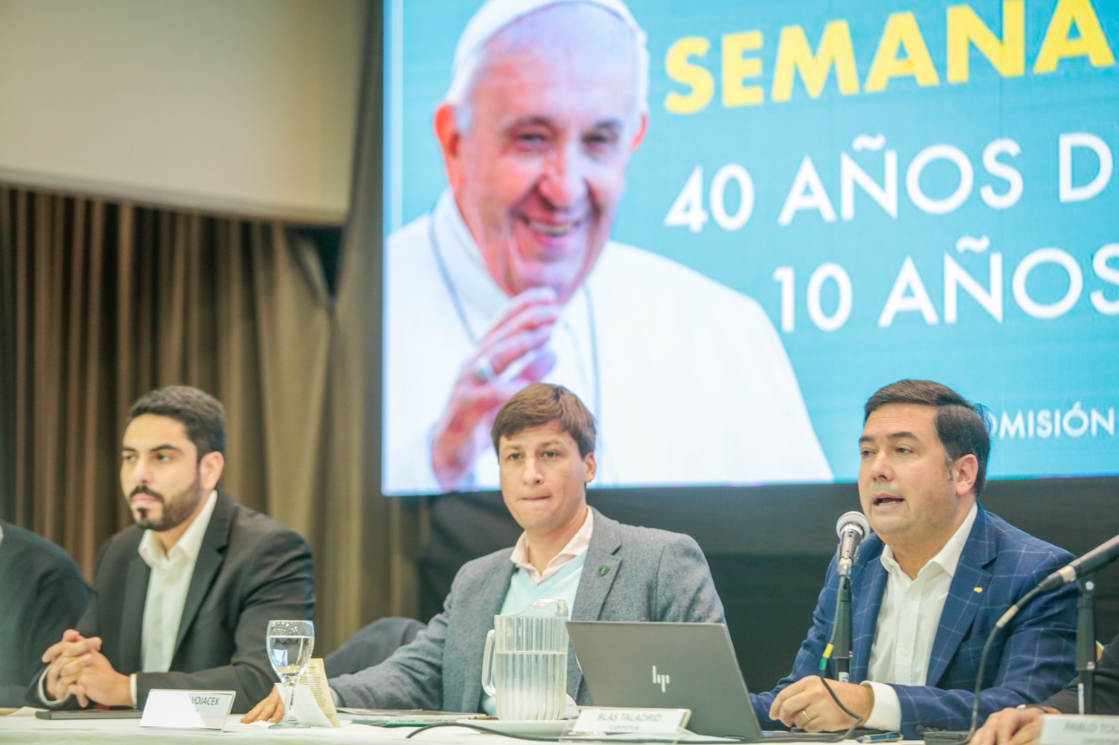 Blas Taladrid disertó en la Semana Social de la Iglesia