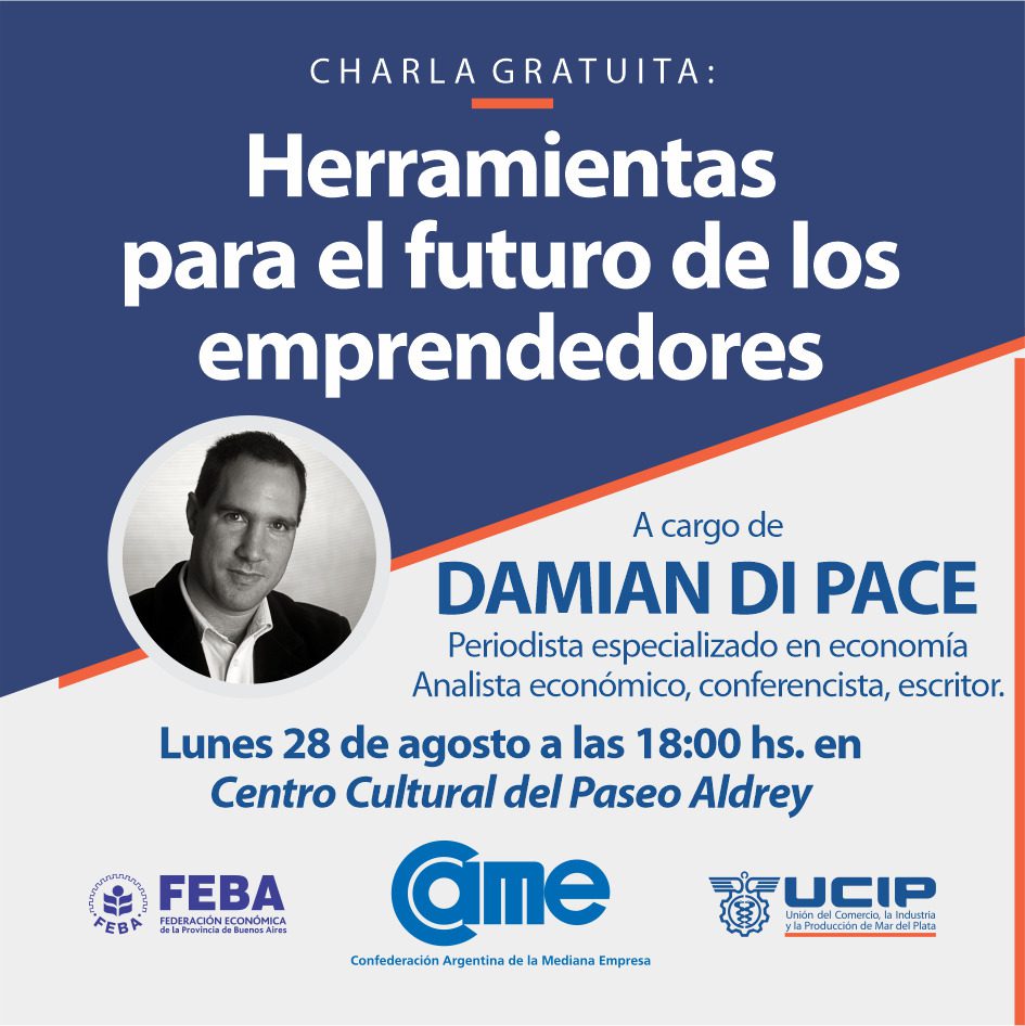 Presentación de Damian Di Pace – Lunes 28 de Agosto