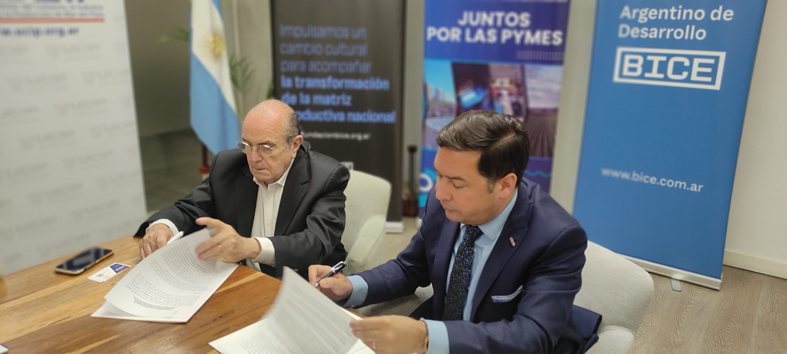 UCIP y BICE firmaron convenio
