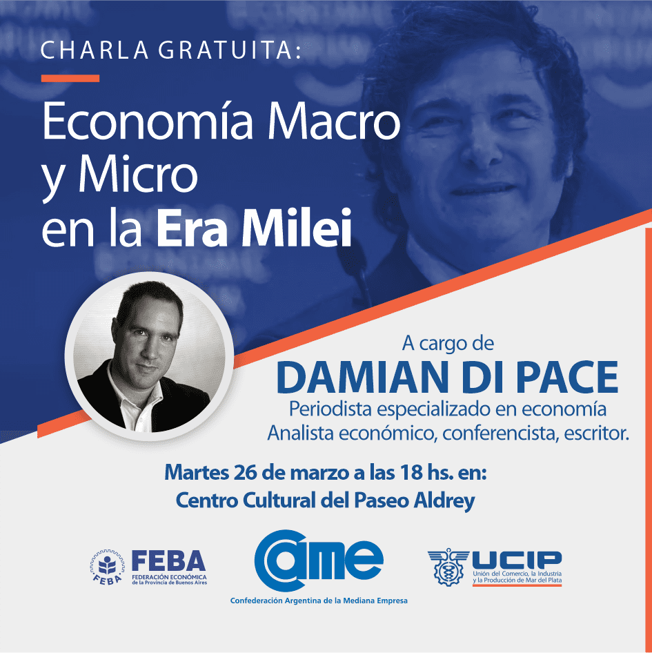Presentación de Damian Di Pace – Martes 26 de Marzo