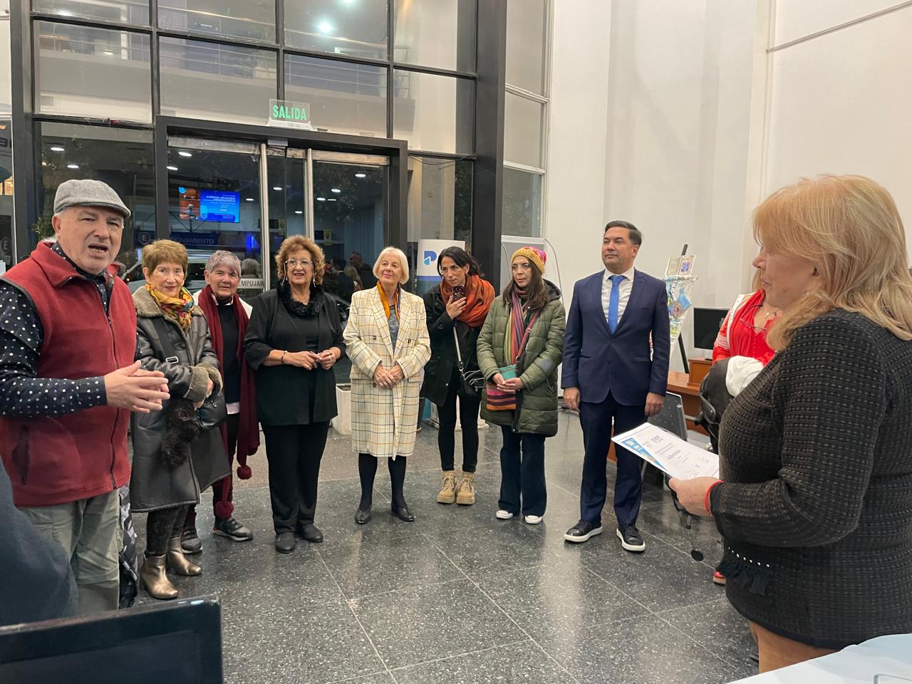 Exposición de arte en UCIP