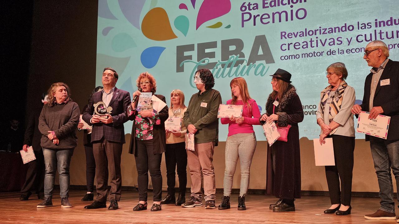 Marplatense ganadora del premio FEBA Cultura