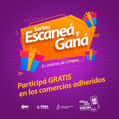 “Escaneá y Ganá”: el sistema de promociones de UCIP prepara grandes sorteos