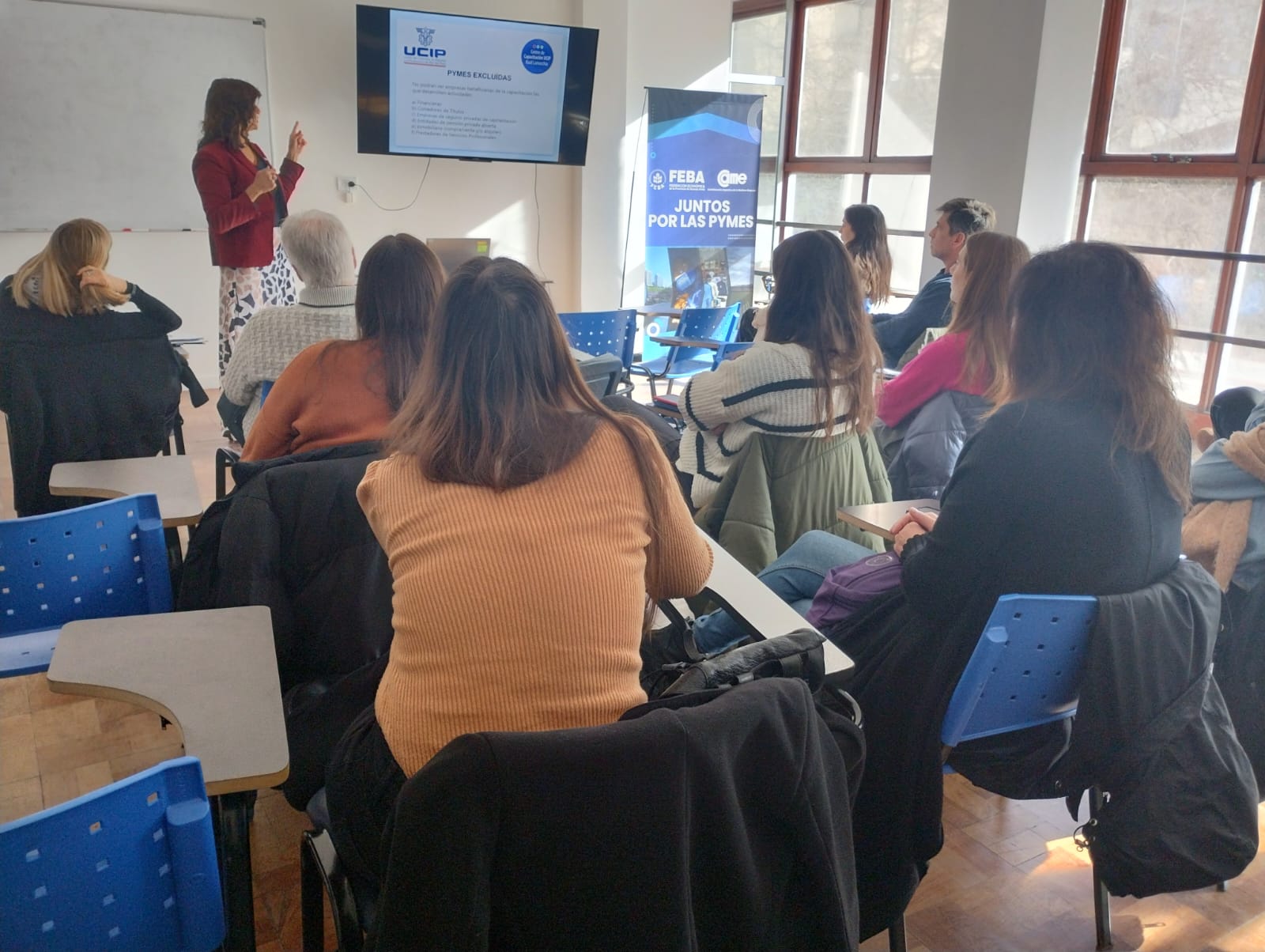 Charla sobre Crédito Fiscal en UCIP
