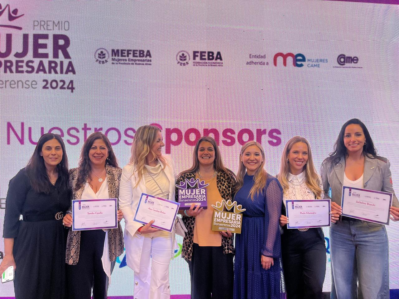 La marplatense Romina D´Orso fue distinguida por MEFEBA como Mujer Empresaria Bonaerense