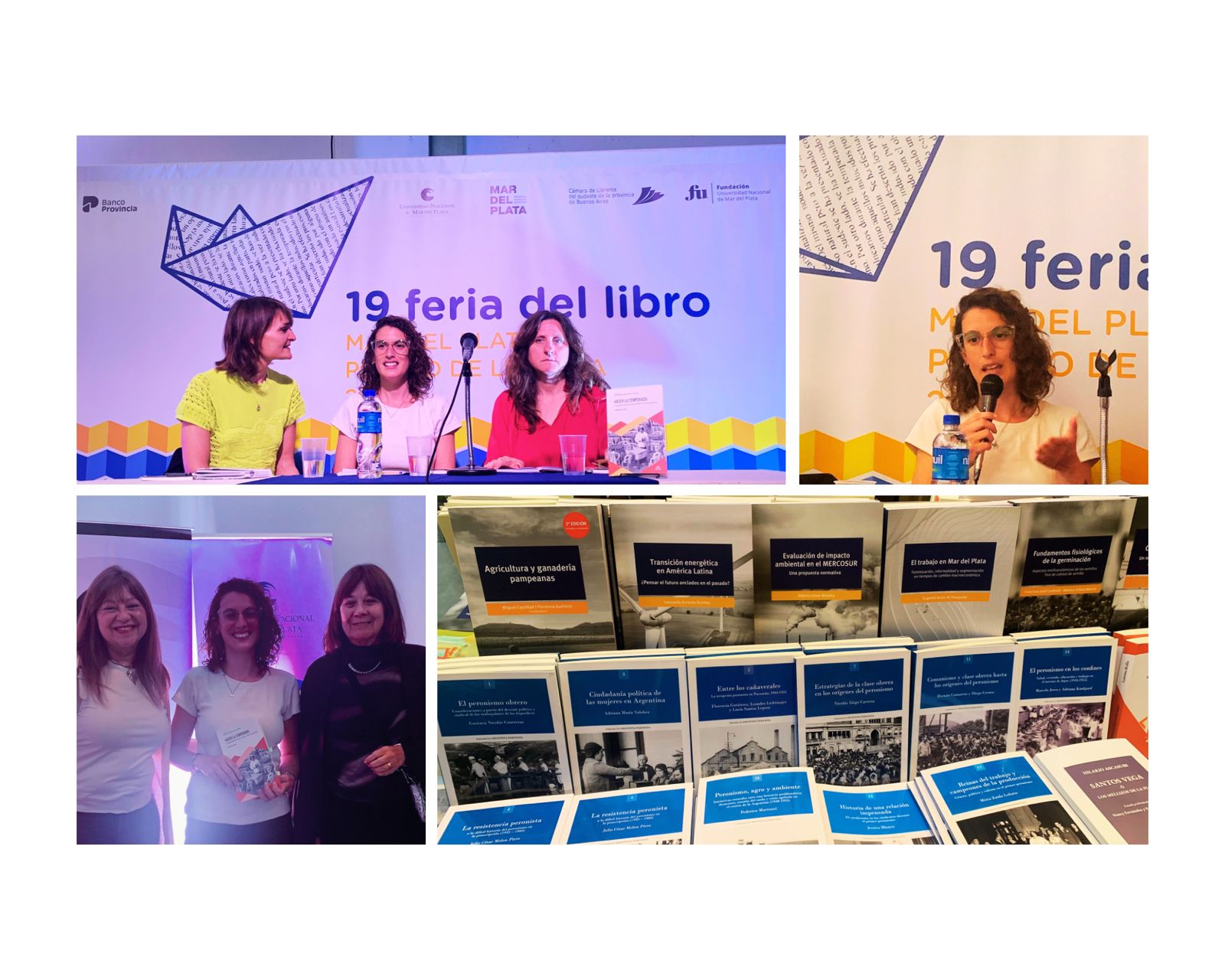 UCIP acompañó la presentación del libro «Hacer la temporada»