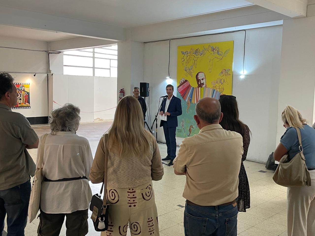 Quedó inaugurada muestra de arte en al Palacio Municipal