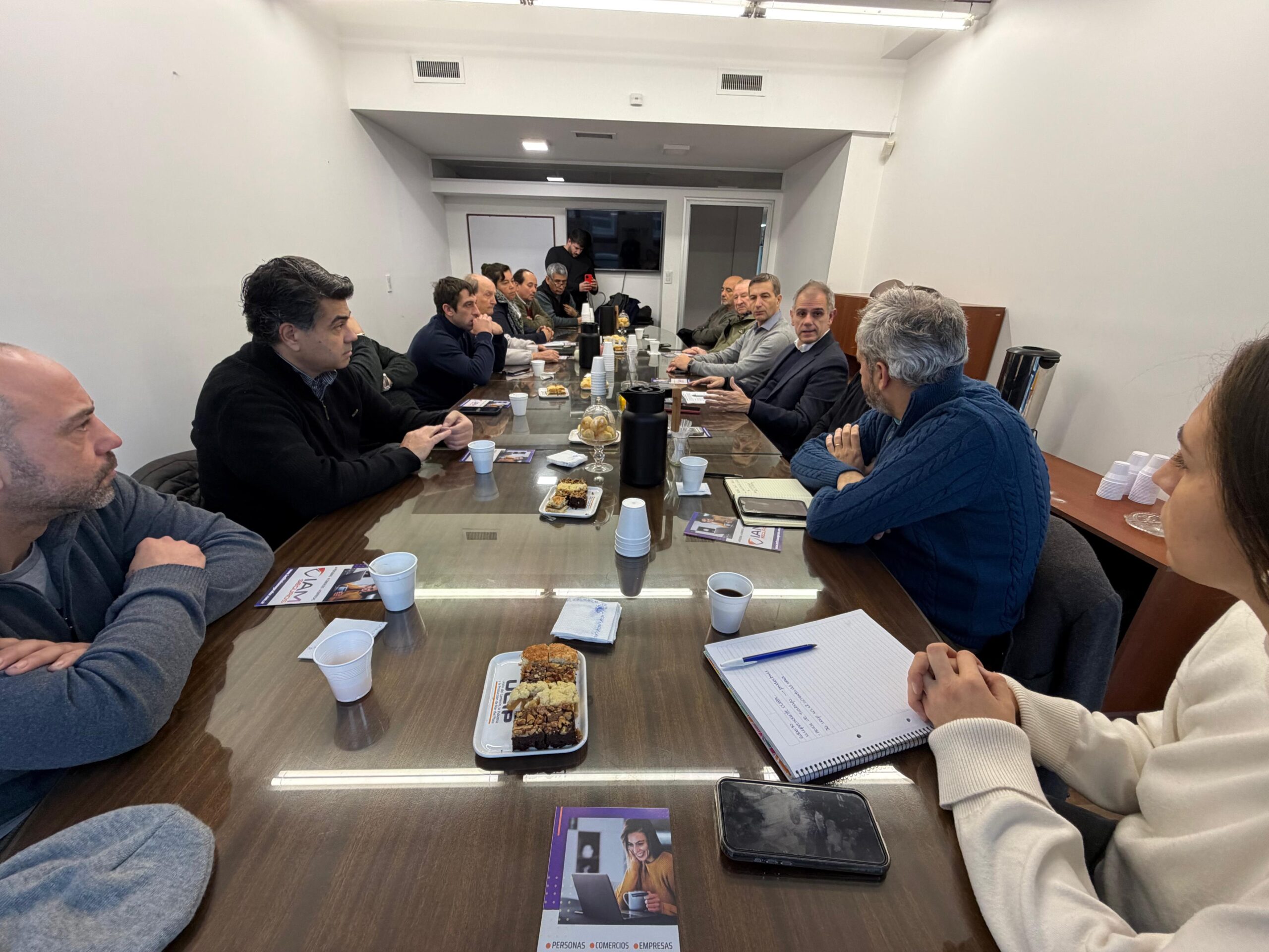 Reunión con funcionarios de OCEBA
